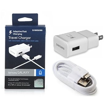 Offical OEM Samsung Adaptive Fast Charging Charger - for Samsung Galaxy S6/Edge-6 - in Retail Packing