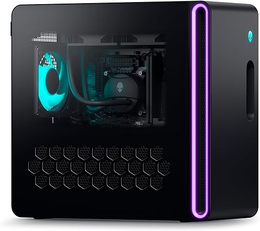 Alienware Aurora R16 Gaming Desktop - Intel Core i7-14700KF, 32 DDR5 RAM, 1, NVIDIA GeForce RTX 4070 12 GB GDDR6X, Intel Wi-Fi 6E, Windows 11 Home - Basalt Black