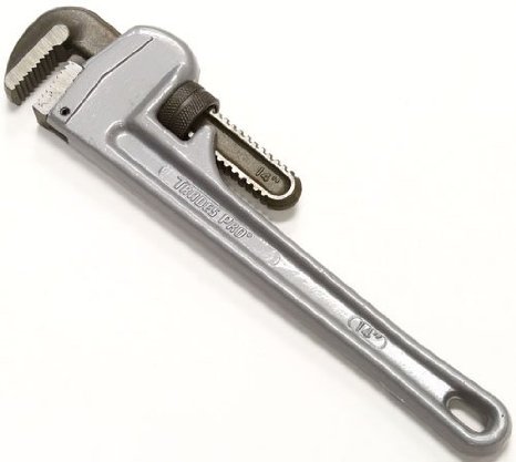 Tradespro 836159 14-Inch Aluminum Pipe Wrench