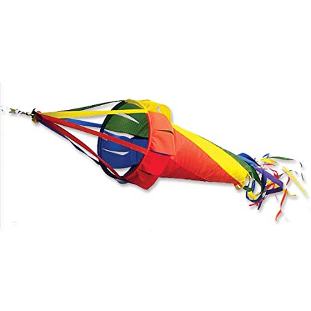 Premier Kites 22521 Wind Garden Spinsock, Rainbow, 36-Inch