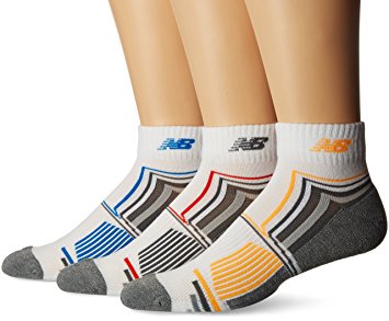 New Balance Men's Performance Ankle Socks (3 Pack)