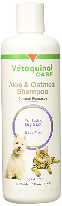 Vet Solutions Aloe and Oatmeal Shampoo, 16-Ounce