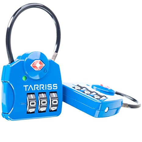 Tarriss TSA Lock with SearchAlert (2 Pack)