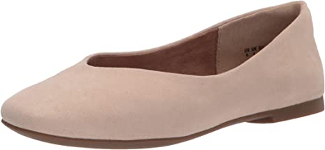 Amazon Essentials Womens Square-Toe Ballet Flat Ballet Flat