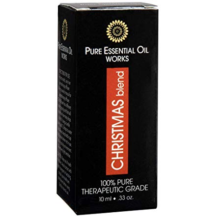 Pure Essential Oil Works Christmas Blend Oil, 0.33 Ounce
