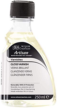 Winsor & Newton Artisan Water Mixable Mediums Gloss Varnish, 250ml