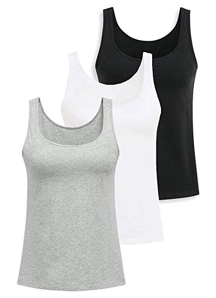 Tank Tops for Women with Built-in Bra for Workout and Gym