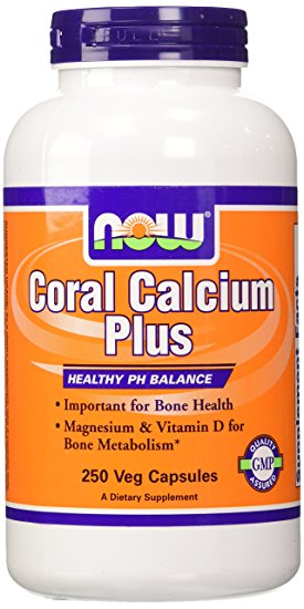 NOW Foods Coral Calcium Plus, 250 Capsules