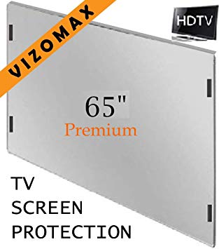 65 inch Vizomax TV Screen Protector for LCD, LED, OLED & QLED 4K HDTV Display