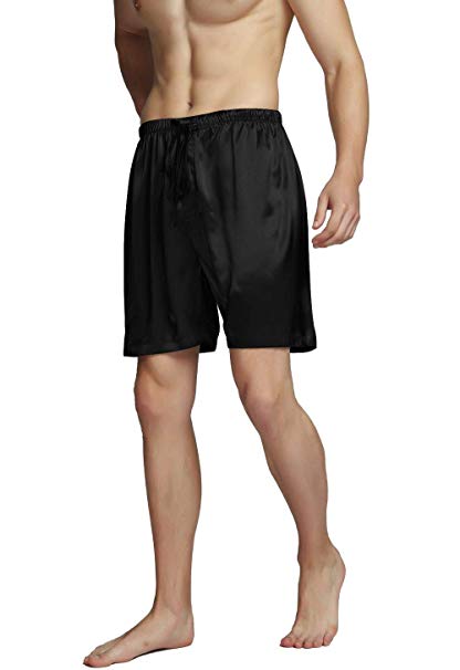 Men’s Silk Pajama Boxer Shorts