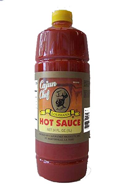 Cajun Chef Hot Sauce 34 Oz