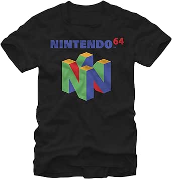 Nintendo Men's N64 Logo Short Sleeve T-Shirt