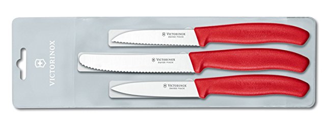 Victorinox Swiss Classic Paring Knife Set, 1.2cm, Set of 3