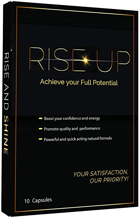 Rise Up, Natural Male Energy Supplement, 1-Pack 10 Capsules