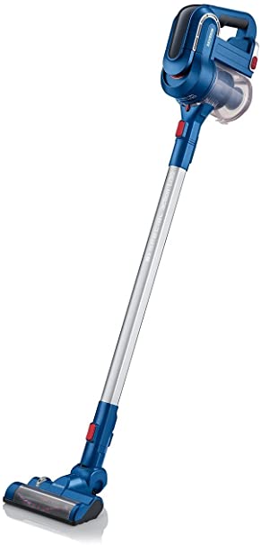 Severin HV 7158 Portable Vacuum Cleaner - Portable Vacuum Cleaners (Dry, Lithium-Ion (Li-Ion), HEPA, Blue)