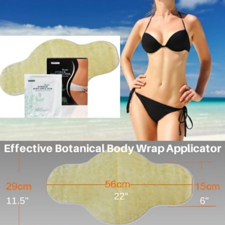 3 Body Wraps Applicators! Most Effective! It Works in Just 45 Minutes! Detox, Tone, Firm, Reduces Appearance of Cellulite and Stretch Marks Smooth Stomach, Legs, Arms. Easy to Use. No Mess Plus Loose Inches! 100% Customer Satisfaction!