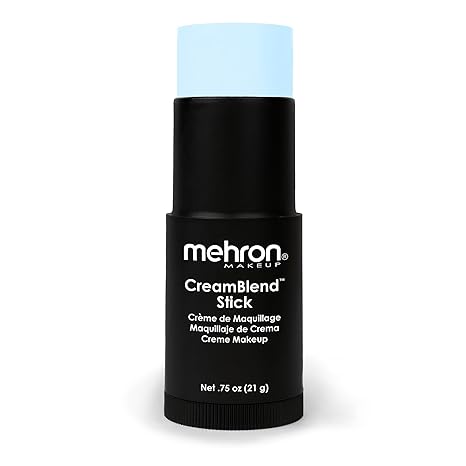 Mehron Makeup CreamBlend Stick - Body Paint (.75oz) (Pastel Blue)