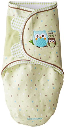 Summer Infant SwaddleMe Pure Love Adjustable Infant Wrap , 7-14 pounds,Owl