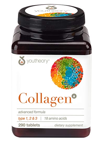 Youtheory Collagen Advanced Formula 1, 2 And 3 - 290 Tablets