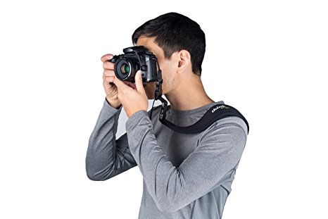 Think Ergo Utility Strap - Quick-Release Multipurpose Neoprene Sling Strap for DSLR or Compact Camera, Binoculars, Bino, Bag, and More. Padded Replacement Shoulder Strap for Bag