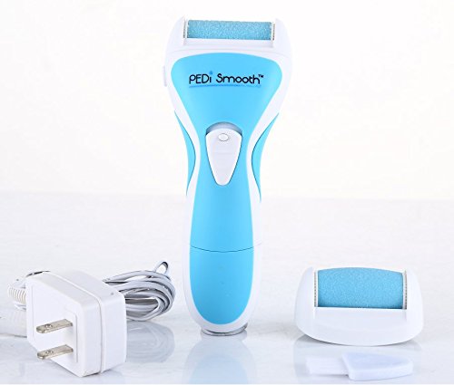 Pedicure Tool Perfect PEDi Electronic Foot File Pedicure Tool Regular Coarse Rechargeable Callus Remover File #1 for Smooth Healthy Feet (Blue)