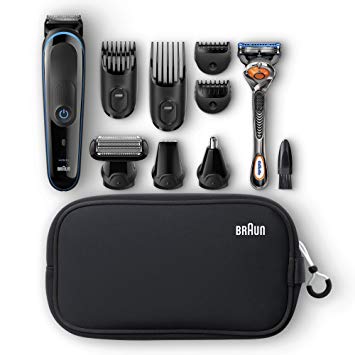 Braun Braun Multi Grooming Kit Mgk3980 Black/blue - 9-in-1 Precision Trimmer for Beard and Hair Styling