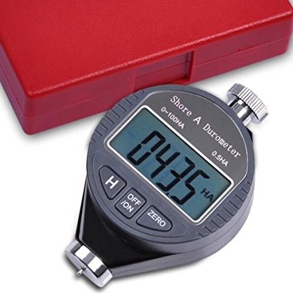 New Digital Shore Durometer Rubber Hardness Tester Meter LCD Display Type A