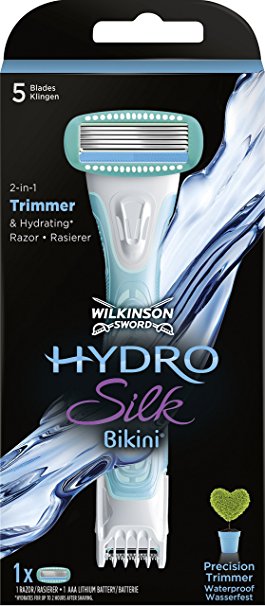 Wilkinson Sword Hydro Silk Bikini Razor with Trimmer for Women