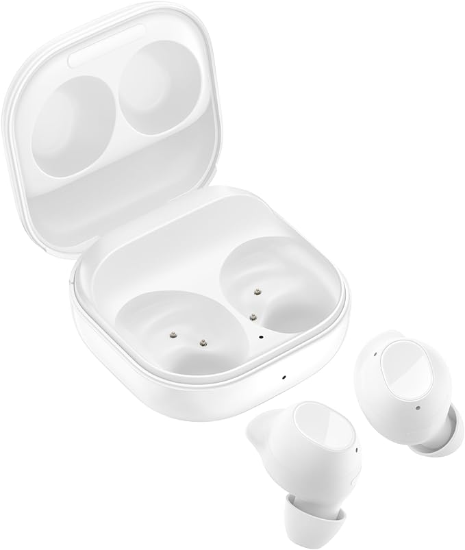 SAMSUNG Galaxy Buds FE, White, Truly Wireless Bluetooth Earbuds, Active Noise Cancellation (ANC), Easy Pairing, Auto Switching, IPX2 Rating (CAD Version and Warranty)