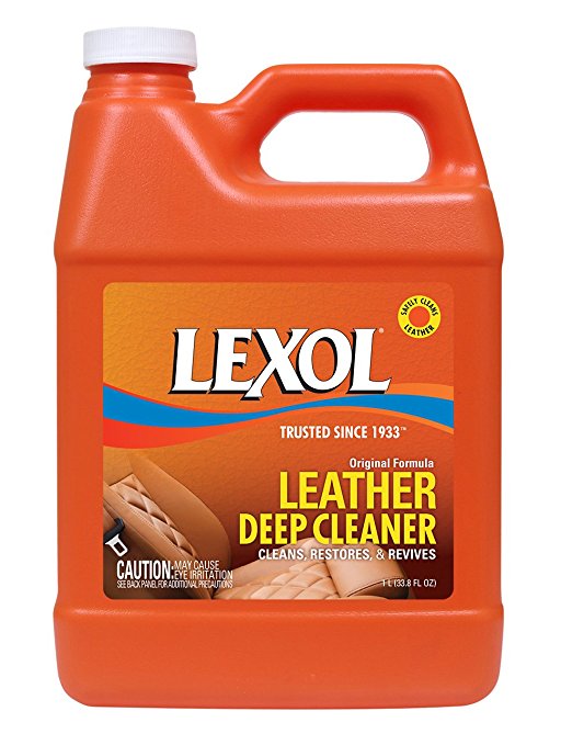 Lexol 1112 Auto Interior Leather Deep Cleaner, 1 Liter