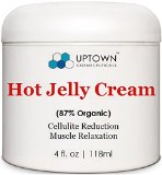 Anti Cellulite Hot Cream From Uptown Cosmeceuticals Reduces Appearance of Cellulite Promotes Supple and Toned Skin Muscle Relaxer Great Alternatives to Expansive Treatment 4 Fl Oz