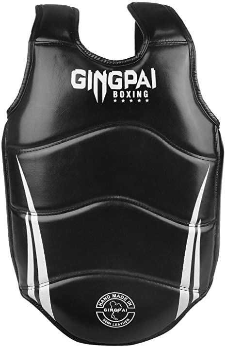 Boxing Chest Guard MMA Martial Arts Rib Shield Armour, Solid Body Protector for Kickboxing Taekwondo Muay Thai Training