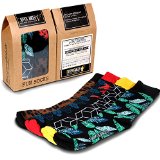 Dapperganger Mens Dress Argyle Socks Colorful - Fun Funky Happy Color Gifts for Men