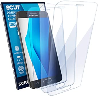 Screen Protector Samsung Galaxy S6 Edge Plus | Film Tempered Glass | Scratch Resistant Impact Shield Glass | Case Friendly | Anti fingerprint