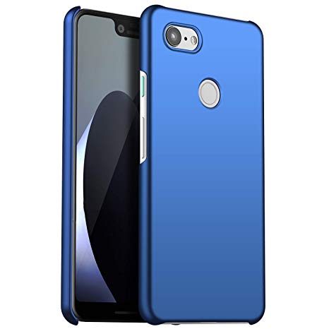 Arkour for Google Pixel 3 Case Ultra-Thin Lightweight Minimalist Slim Fit Anti-Scratch Grip Cover Cases for Google Pixel 3 (Smooth Blue)