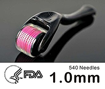Dermapeel Skin Care Titanium Microneedle 540 Micro Needles Derma Roller Needle-sg6