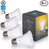 Triangle Bulbs Pack Of 4 7-Watt 50-Watt PAR20 LED Flood Light Bulb Dimmable UL Listed Energy star certified