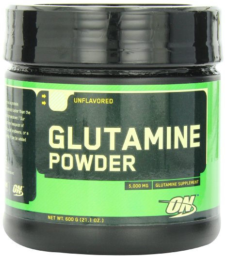 Optimum Nutrition Glutamine Muscle Recovery Powder 600 g