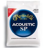 Martin MSP4100 SP Phosphor Bronze Acoustic Guitar Strings Light
