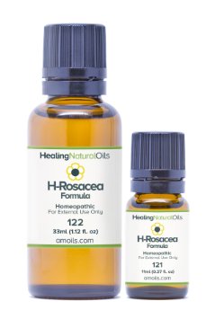 1 Rosacea Treatment Alternative H-Rosacea Formula - The Natural Way for Facial Redness Bumps and Irritation 11ml