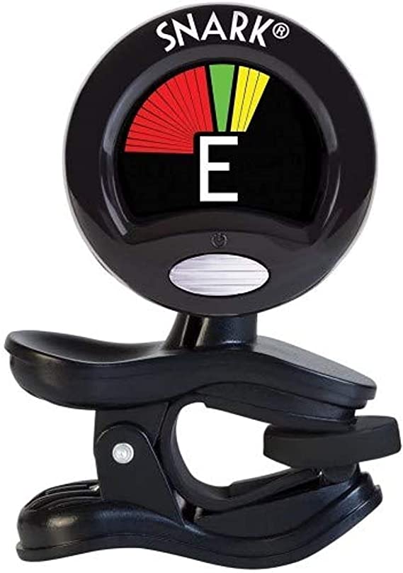 Clip-On Tuner for Guitar, Bass & Violin (1.8 x 1.8 x 3.5 inches)