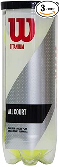 Wilson Titanium All Court Surfaces Tennis Balls