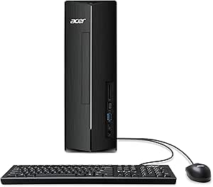 Acer Aspire XC-1780-UA91 Desktop | Intel Core i5-13400 10-Core Processor (Up to 4.6GHz) | 8GB 3200MHz DDR4 RAM | 512GB PCIe Gen 4 SSD | SD Card Reader | Intel Wi-Fi 6E AX211 | Windows 11 Home