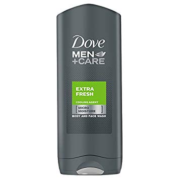 Dove Men   Care Body and Face Wash, Extra Fresh, 250ml