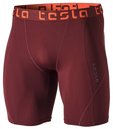 Tesla Men's Compression Shorts Baselayer Cool Dry Sports Tights MUS17/S17