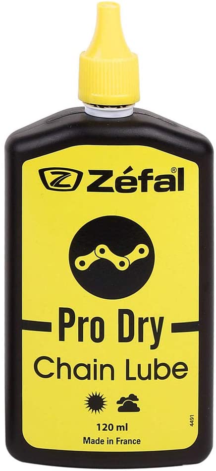 ZEFAL Unisex's Pro Dry Chain Lube, Black, 120ml