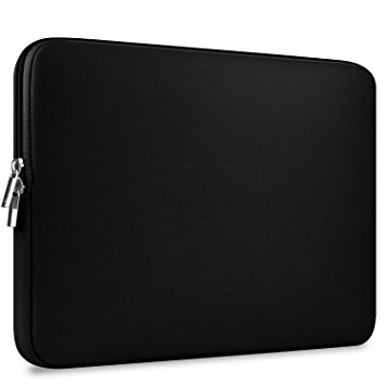CCPK 13 Inch Laptop Sleeve 13.3 Inch Macbook Air / Pro / Retina Display 12.9 Inch iPad Case Bag for 13" Apple / Samsung / Sony Notebook, Neoprene, Black