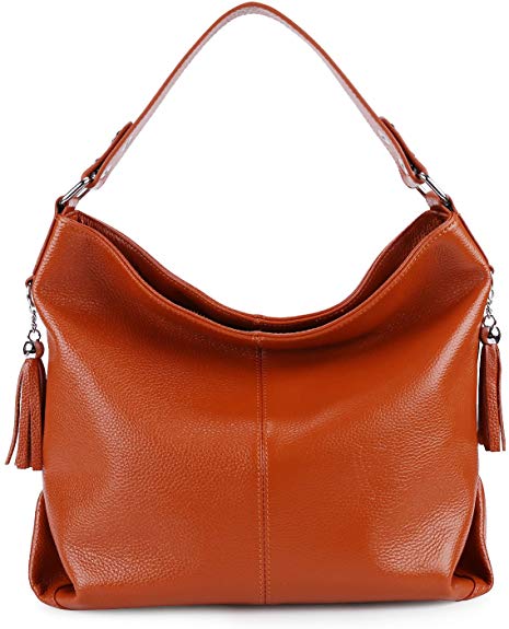 BIG SALE-AINIMOER Womens Leather Vintage Shoulder Bag Ladies Handbags Large Tote Top-handle Purse Cross Body Bags