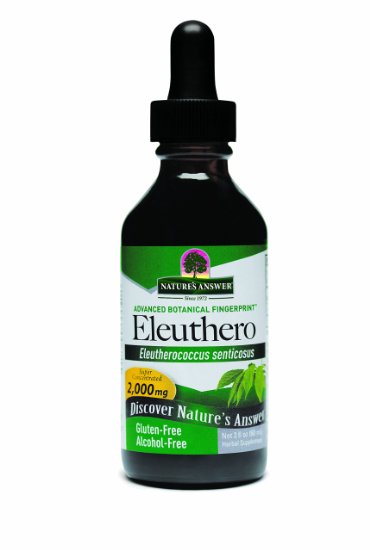 Natures Answer Alcohol-Free Eleuthero Root 2-Fluid Ounces