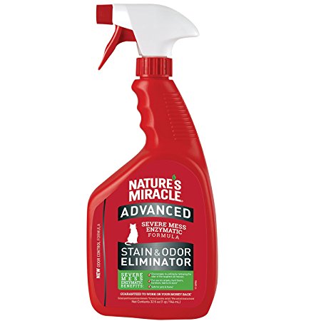 Nature's Miracle Advance Cat Stain and Odor Eliminator Gallon